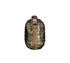 Box Leopard Beaded Clutch, bottom view